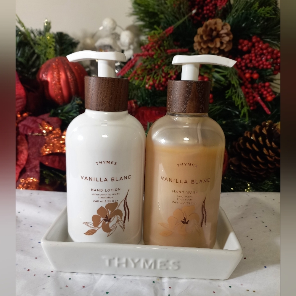 Thymes Vainilla Blanc Sink Set - 8.25 fl oz